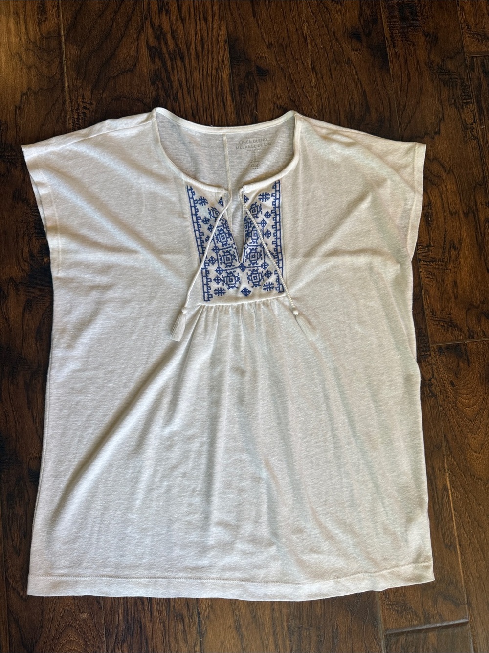 GAP Tunic Top linen blend, size medium